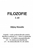 eKniha -  FILOZOFIE 3. díl: Dějiny filosofie