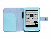 Pouzdro Fortress pro Amazon Kindle Paperwhite světle modré, umělá kůže