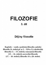 FILOZOFIE 3. díl: Dějiny filosofie