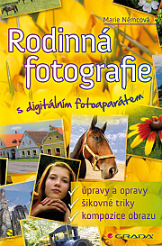 Rodinná fotografie s digitálním fotoaparátem